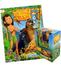 Blue Ocean Dschungelbuch Sticker - Album + Display mit 50 Tüten