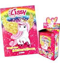 Lissy PONY Sticker 2024 - Album + Display mit 36 Tüten
