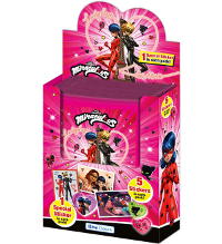 Blue Ocean Miraculous Ladybug Friends Forever Sticker - Display mit 24 Tüten