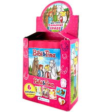 Bibi & Tina Der neue Sammelspass Sticker 2024 - Display mit 36 Tüten