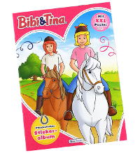 Bibi & Tina Pferdestarkes Sticker-Album - Sammelalbum
