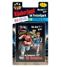 Die drei ??? Kids - Räuberjagd im Freizeitpark Sticker + Cards - Blister