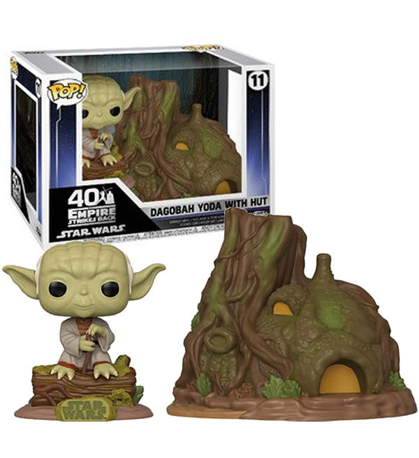 Funko POP! Town 11 - Star Wars - Dagobah Yoda with Hut Funko POP! Town 11 - Star Wars - Dagobah Yoda with Hut