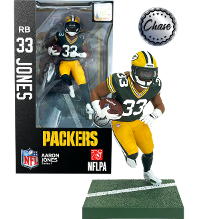 Imports Dragon NFL Series 1 - Aaron Jones (Green Bay Packers) CHASE Edition Imports Dragon NFL Series 1 - Aaron Jones (Green Bay Packers) CHASE Edition