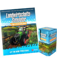 Landwirtschafts-Simulator Sticker - Album + Display mit 36 Tüten