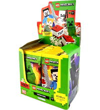 Lego Minecraft Serie 1 Trading Cards - Display mit 50 Tüten