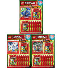 LEGO Ninjago Legacy Serie 2 Sticker - 3 Multipacks