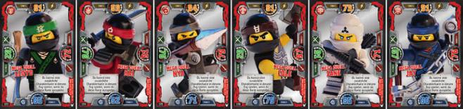 Lego Ninjago Serie 3 Megakarten - Helden