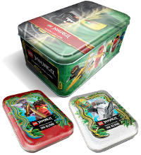 Lego Ninjago Serie 6 Trading Cards - Tin Set