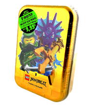 Lego Ninjago Serie 7 NEXT LEVEL Trading Cards - MIDI-Tin GOLD