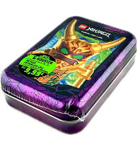 Lego Ninjago Serie 8 NEXT LEVEL Trading Cards - MIDI-Tin LILA