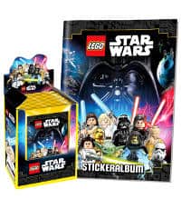 LEGO Star Wars Sticker - Sammelalbum + Display
