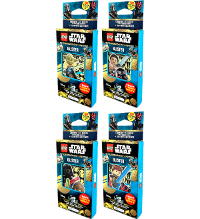 Lego Star Wars Serie 5 Jubiläums-Edition Trading Cards - Alle 4 Eco-Blister Lego Star Wars Serie 5 Jubiläums-Edition Trading Cards - Alle 4 Eco-Blister