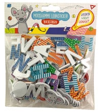 Moosgummi Lernsticker - Buchstaben