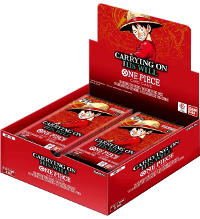 One Piece Card Game - Carrying On His Will OP-13 - Display mit 24 Boostern - EN