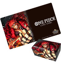 One Piece Card Game - Playmat and Storage Box Set - Eustass Kid