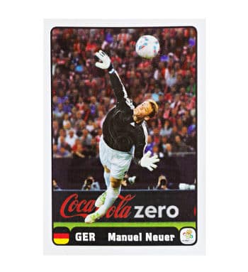 Panini Em Euro 2012 Manuel Neuer Sticker 2 von 6 vorne