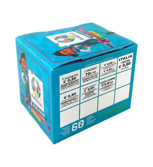 Panini EURO 2020 Preview Sticker - 60er Box Preis