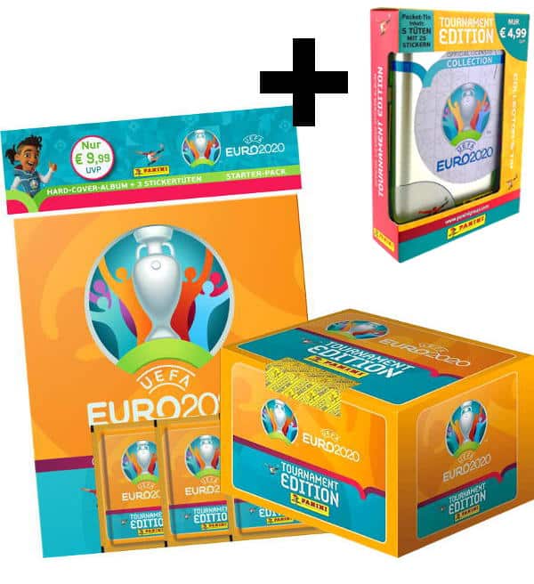 Panini EURO 2020 Tournament Edition - Hardcover + Display + Tin Box