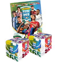 Panini FIFA 365 2026 Sticker - Album + 2 Displays (=100 Tüten)