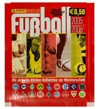Panini Fußball 2005-2006 Tüte - ungeöffnet mit Stickern