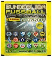 Panini Fußball 2007-2008 Tüte - ungeöffnet mit Stickern