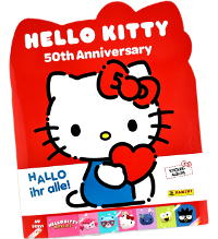 Panini Hello Kitty 50th Anniversary Sticker - Sammelalbum