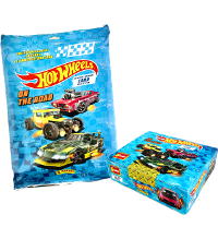 Panini Hot Wheels On The Road Trading Cards - Starter Pack + Display mit 24 Boostern
