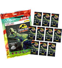 Panini Jurassic 30th Anniversary Trading Cards - Starterpack + 10 Tüten