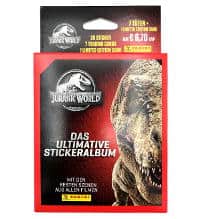 Panini Jurassic World Anthology Sticker + Cards - Blister mit 7 Tüten + 1 LE