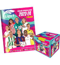 Panini Liga Femenina 2023/24 (Liga F) Sticker - Album + 1 Display