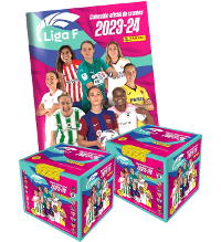 Panini Liga Femenina 2023/24 (Liga F) Sticker - Album + 2 Displays