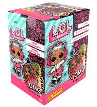 Panini LOL Surprise OMG Sticker 2021 - Display mit 50 Tüten