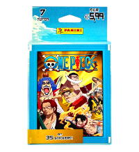 Panini One Piece Die Entscheidungsschlacht Sticker - Eco-Blister mit 7 Tüten