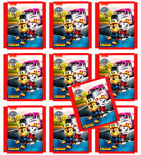 Panini Paw Patrol - Big Truck Sticker - 10 Tüten