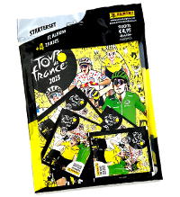 Panini Tour de France 2023 Sticker - Starterset - Album + 4 Tüten