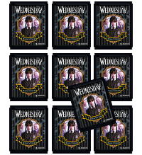 Panini Wednesday Sticker - 10 Tüten