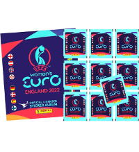 Panini Frauen EM 2022 Sticker - Album + 10 Tüten Panini Frauen EM 2022 Sticker - Album + 10 Tüten