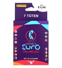 Panini Frauen EM 2022 Sticker - Blister mit 7 Tüten Panini Frauen EM 2022 Sticker - Blister mit 7 Tüten
