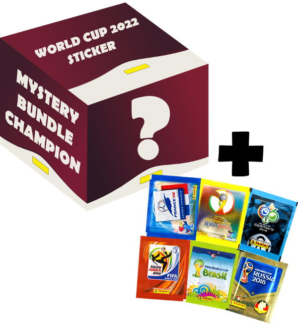 Panini World Cup 2022 Sticker - Mystery Bundle CHAMPION
