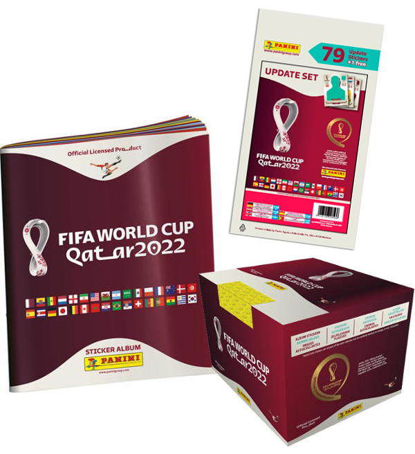 Panini WM 2022 Sticker Katar - Update-Bundle Softcover