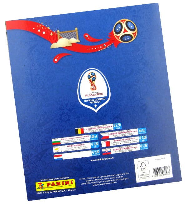 Panini WM 2018 Sticker Album 670 - Preis