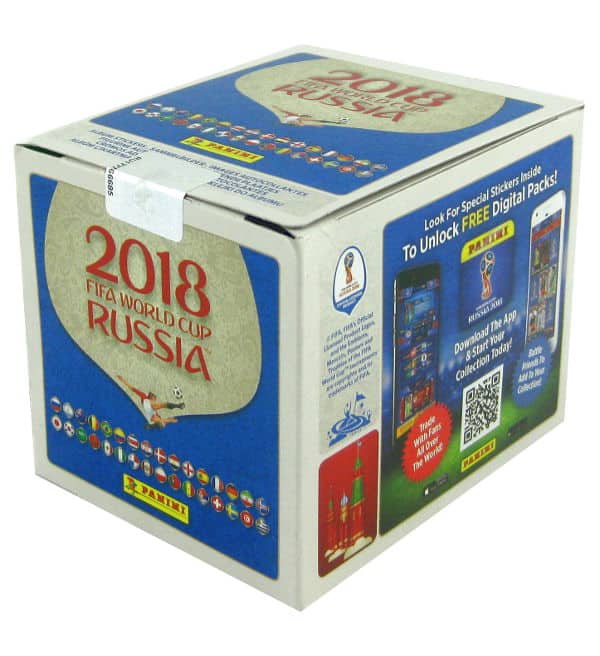 Panini WM 2018 - Display mit 50 Tüten Version 670