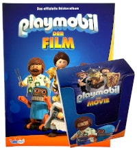 Playmobil - Der Film - Album + Display mit 36 Tüten