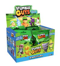 Stumble Guys Series 2 - 3D Mini Figures Sammelfiguren - Display mit 18 Booster Packs