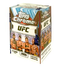 Topps Chrome UFC 2025 Trading Cards - Blaster Box