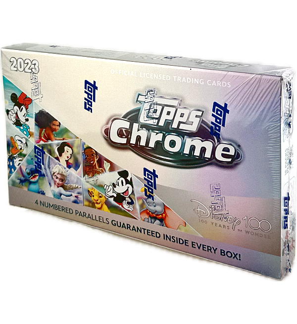 Topps Disney 100 Chrome Hobby Box, Stickerpoint