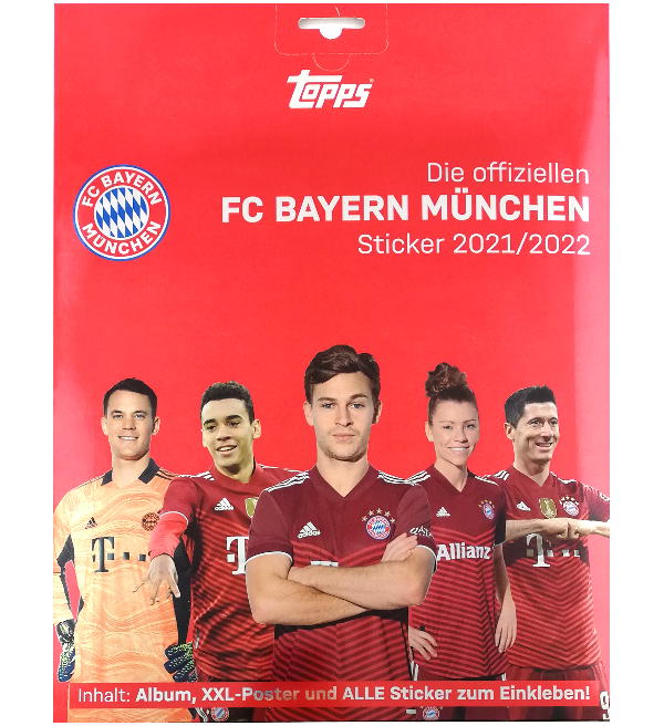 Topps FC Bayern München Sticker-Set 2021/22