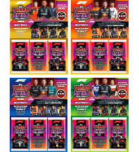 Topps F1 Turbo Attax 2022 Trading Cards - Alle 4 Multipack