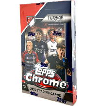Topps MLS Major League Soccer CHROME 2023 - Hobby Box